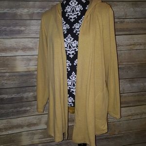 NWT Evy's Tree Lisa hooded cardigan size Large